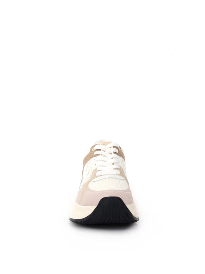 Queen Helena X34 34, sneakers beige donna con suola chunky casual
