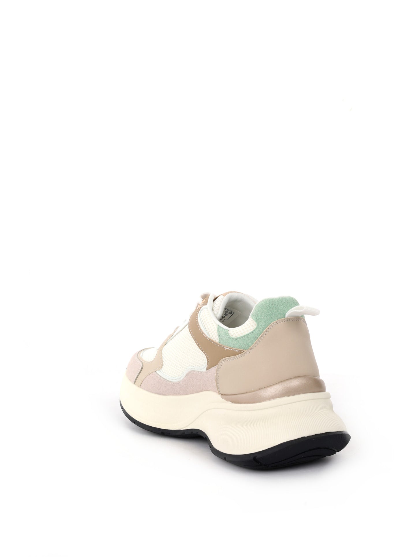 Queen Helena X34 34, sneakers beige donna con suola chunky casual