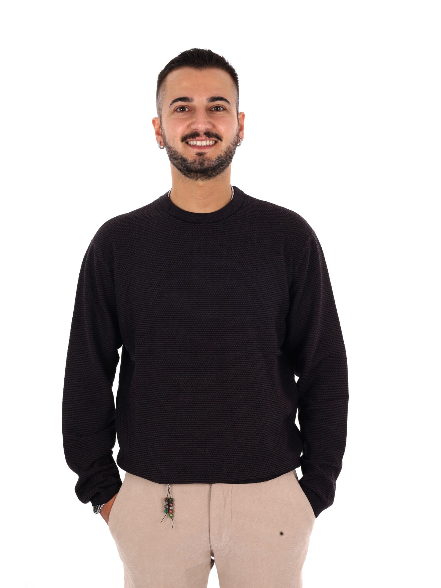Armani Exchange Pullo, maglia da uomo nera