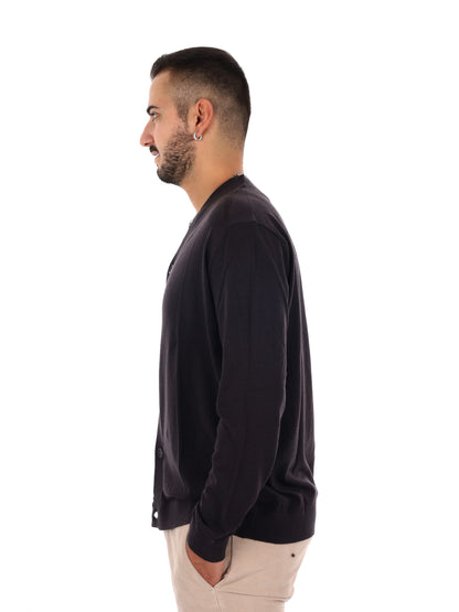 Armani Exchange Card, maglia da uomo marrone
