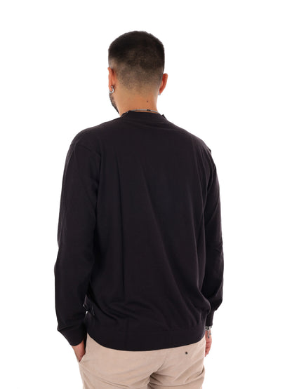 Armani Exchange Card, maglia da uomo marrone