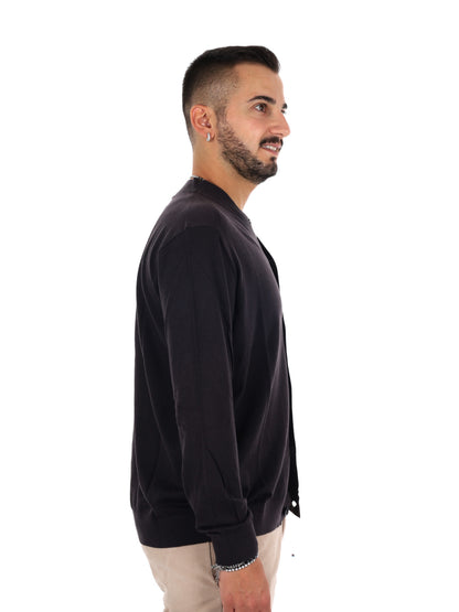 Armani Exchange Card, maglia da uomo marrone