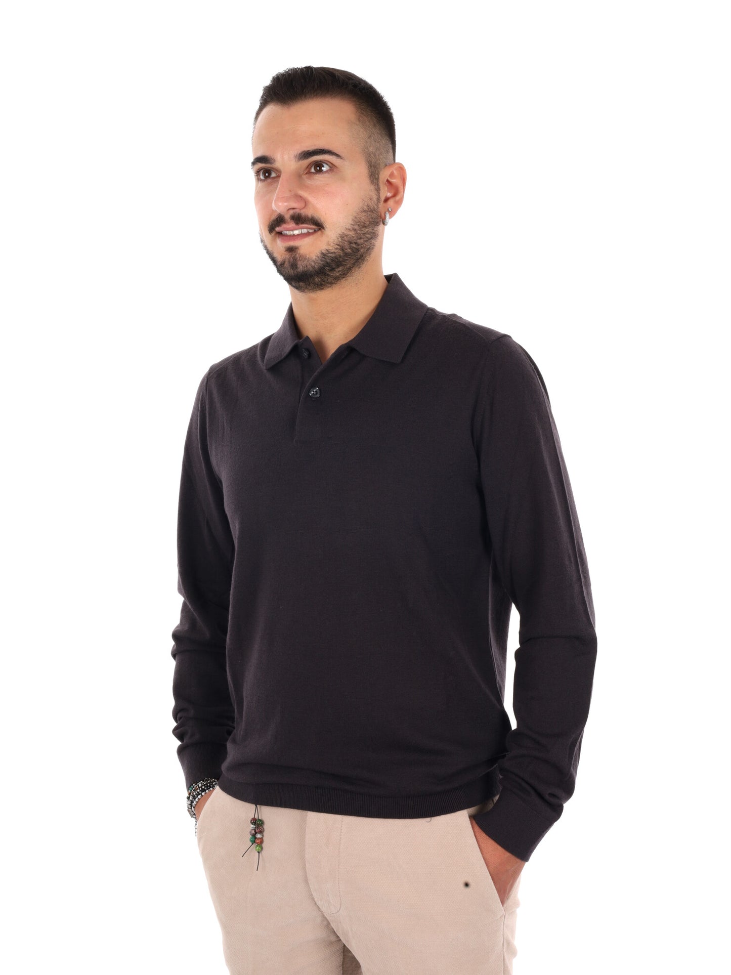 Armani Exchange Xm3569 Af28778 U8128, maglia da uomo marrone
