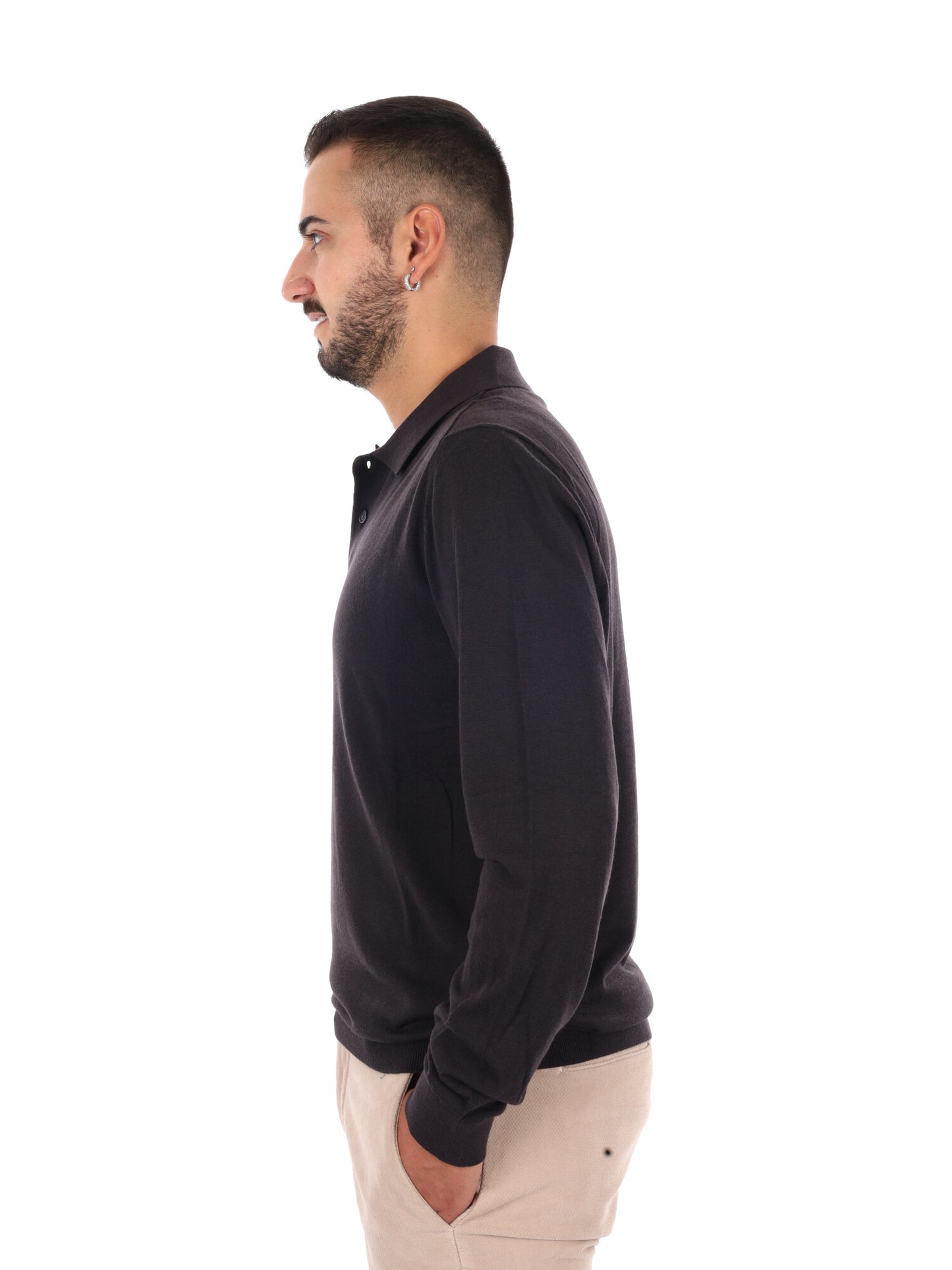 Armani Exchange Xm3569 Af28778 U8128, maglia da uomo marrone