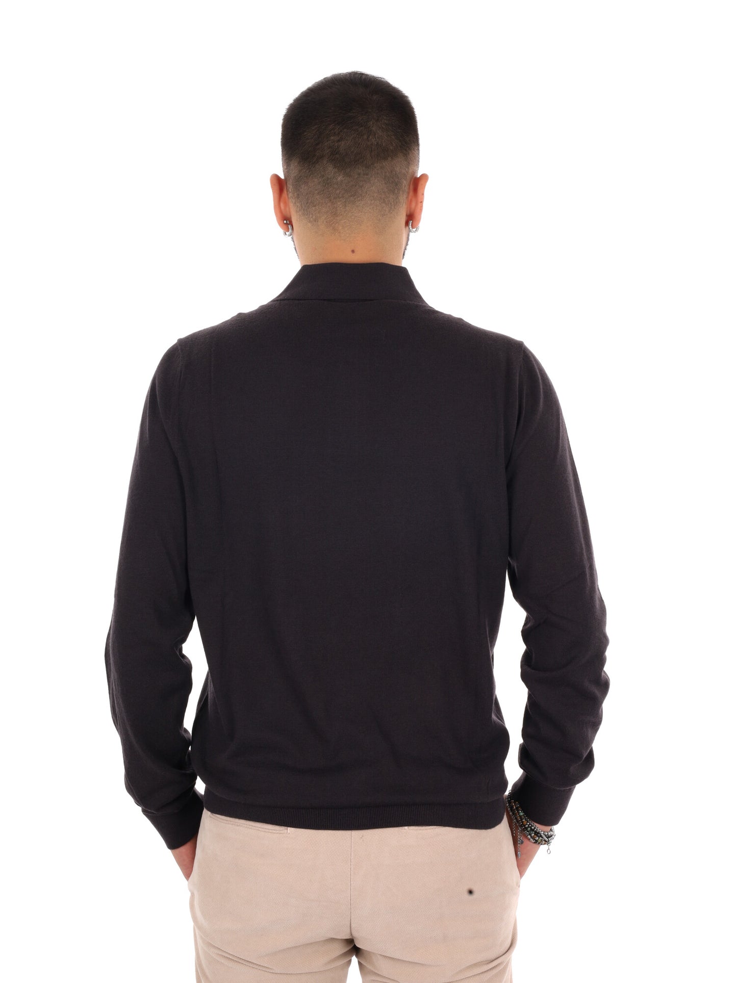 Armani Exchange Xm3569 Af28778 U8128, maglia da uomo marrone
