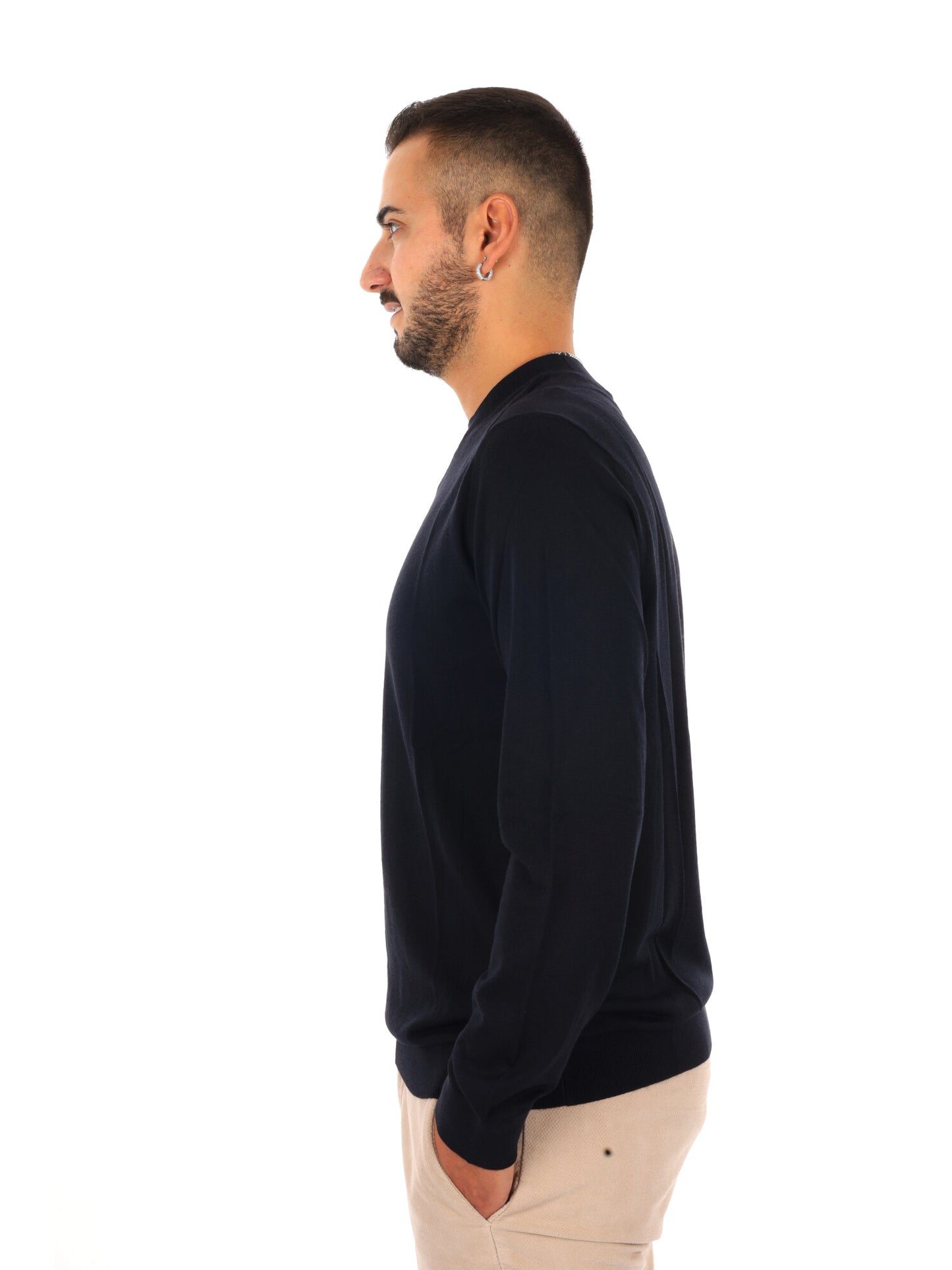 Armani Exchange Xm3570 Af28778 Ub101, maglia da uomo blu