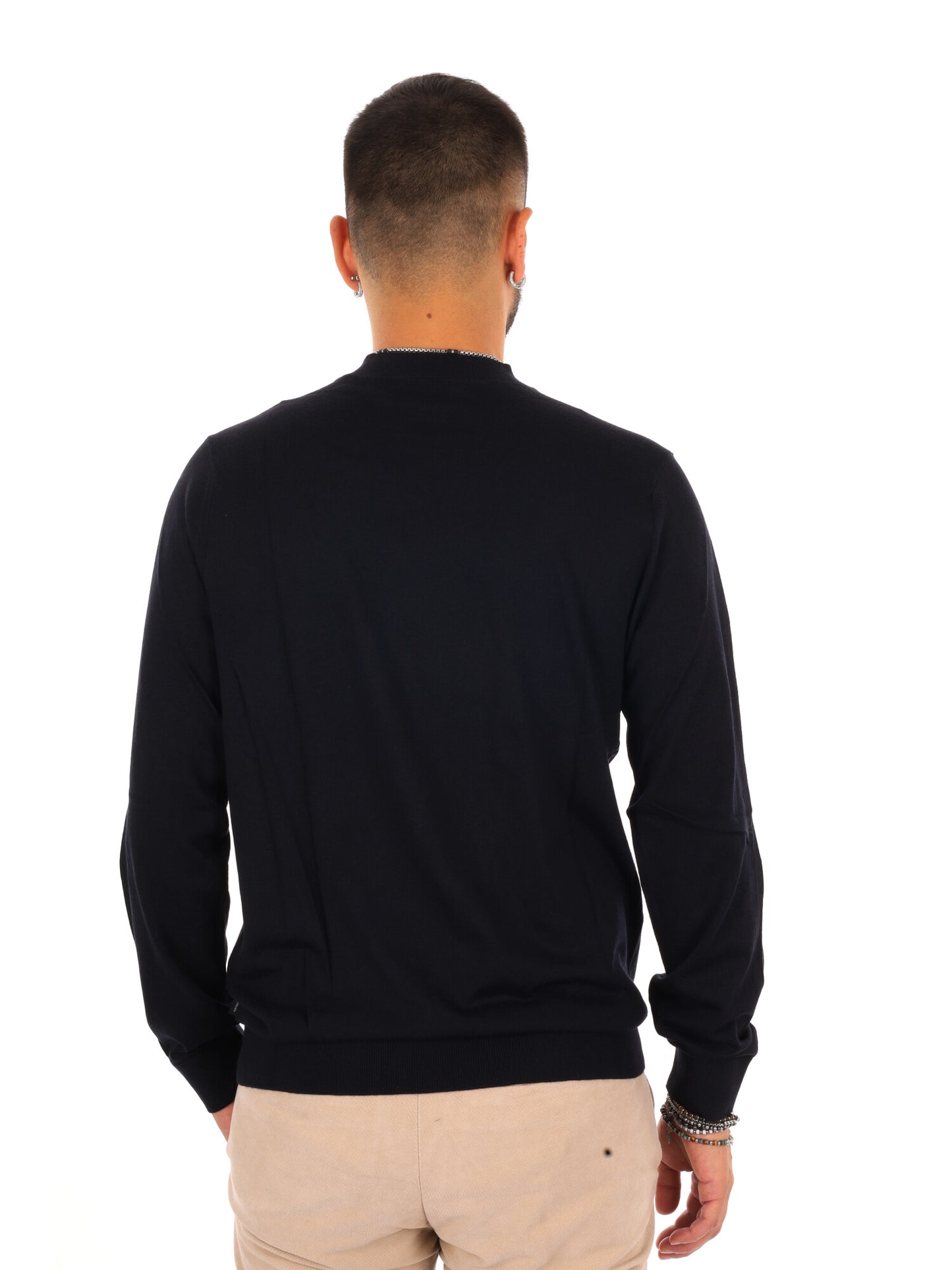 Armani Exchange Xm3570 Af28778 Ub101, maglia da uomo blu