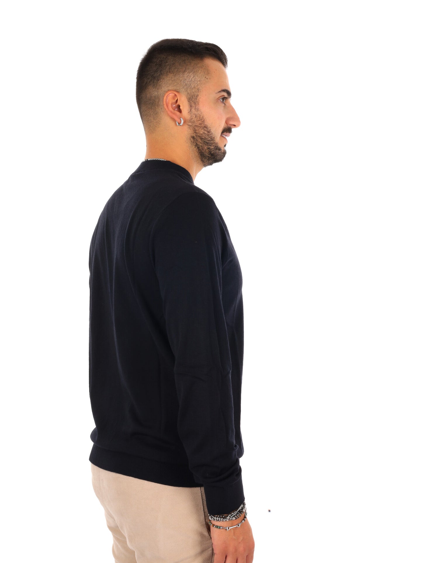 Armani Exchange Xm3570 Af28778 Ub101, maglia da uomo blu