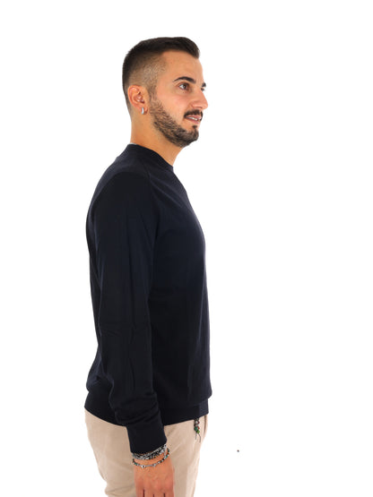 Armani Exchange Xm3570 Af28778 Ub101, maglia da uomo blu