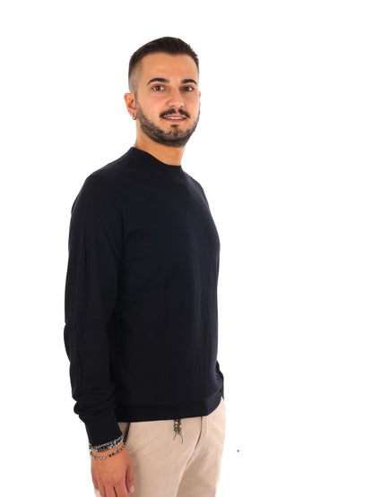 Armani Exchange Xm3570 Af28778 Ub101, maglia da uomo blu