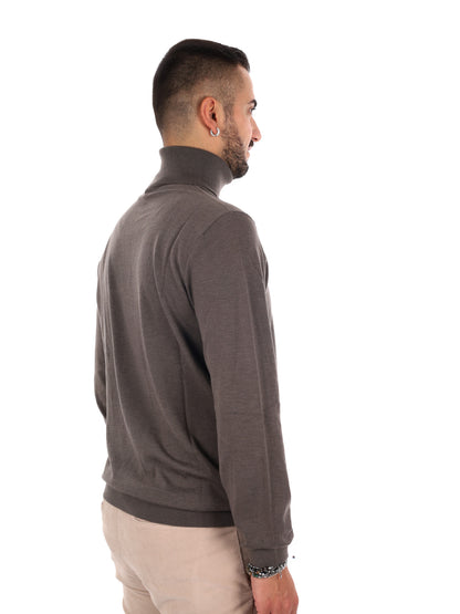 Armani Exchange Xm3571 Af28778 U6125, maglia maniche lunghe da uomo fango