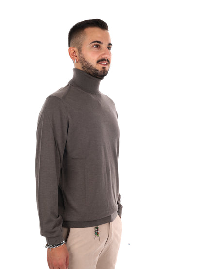Armani Exchange Xm3571 Af28778 U6125, maglia maniche lunghe da uomo fango