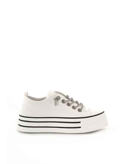 Queen helena sneaker sneakers da donna bianco