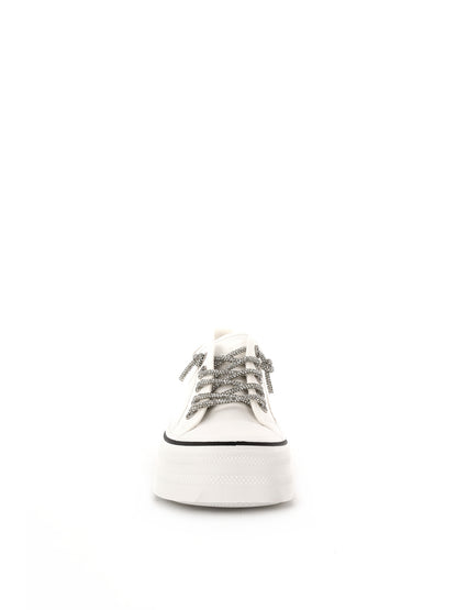 Queen helena sneaker sneakers da donna bianco