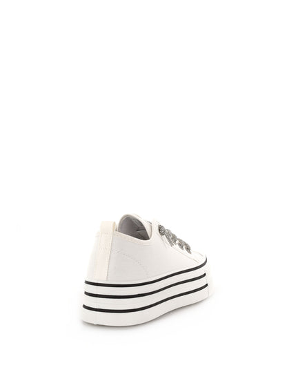 Queen helena sneaker sneakers da donna bianco