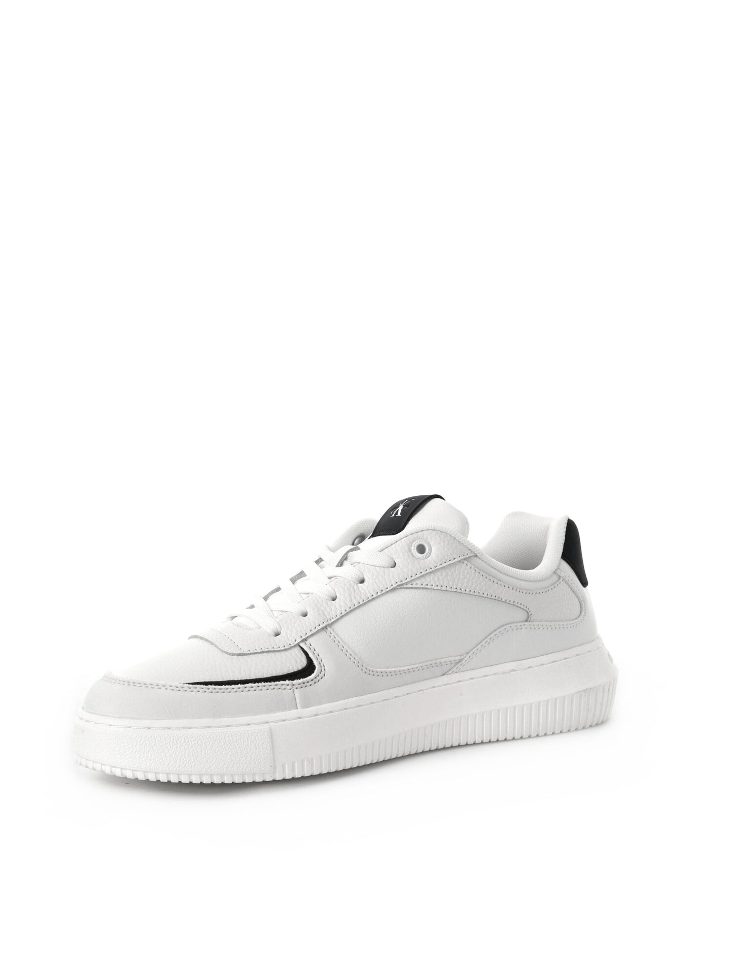 SNEAKER CUNKY CUPSOLE IN PELLE E NABUK CALVIN KLEIN DA UOMO BIANCO