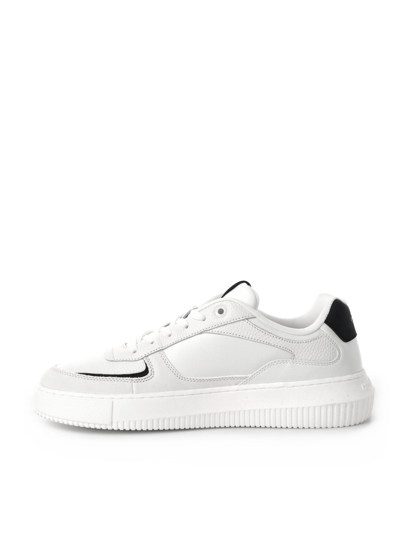 SNEAKER CUNKY CUPSOLE IN PELLE E NABUK CALVIN KLEIN DA UOMO BIANCO