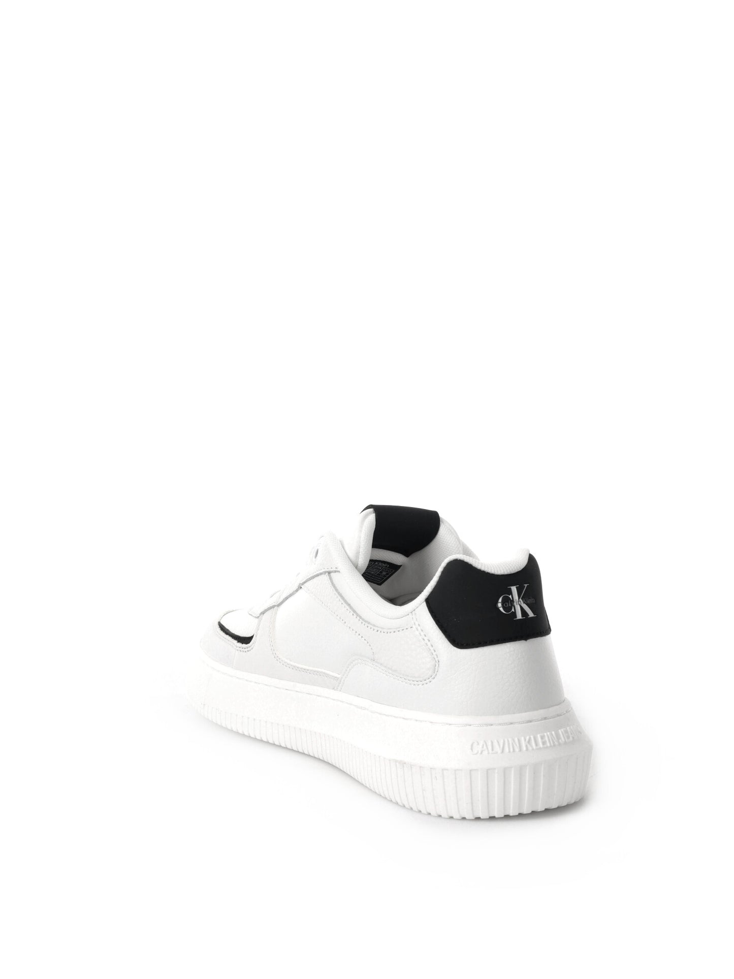 SNEAKER CUNKY CUPSOLE IN PELLE E NABUK CALVIN KLEIN DA UOMO BIANCO