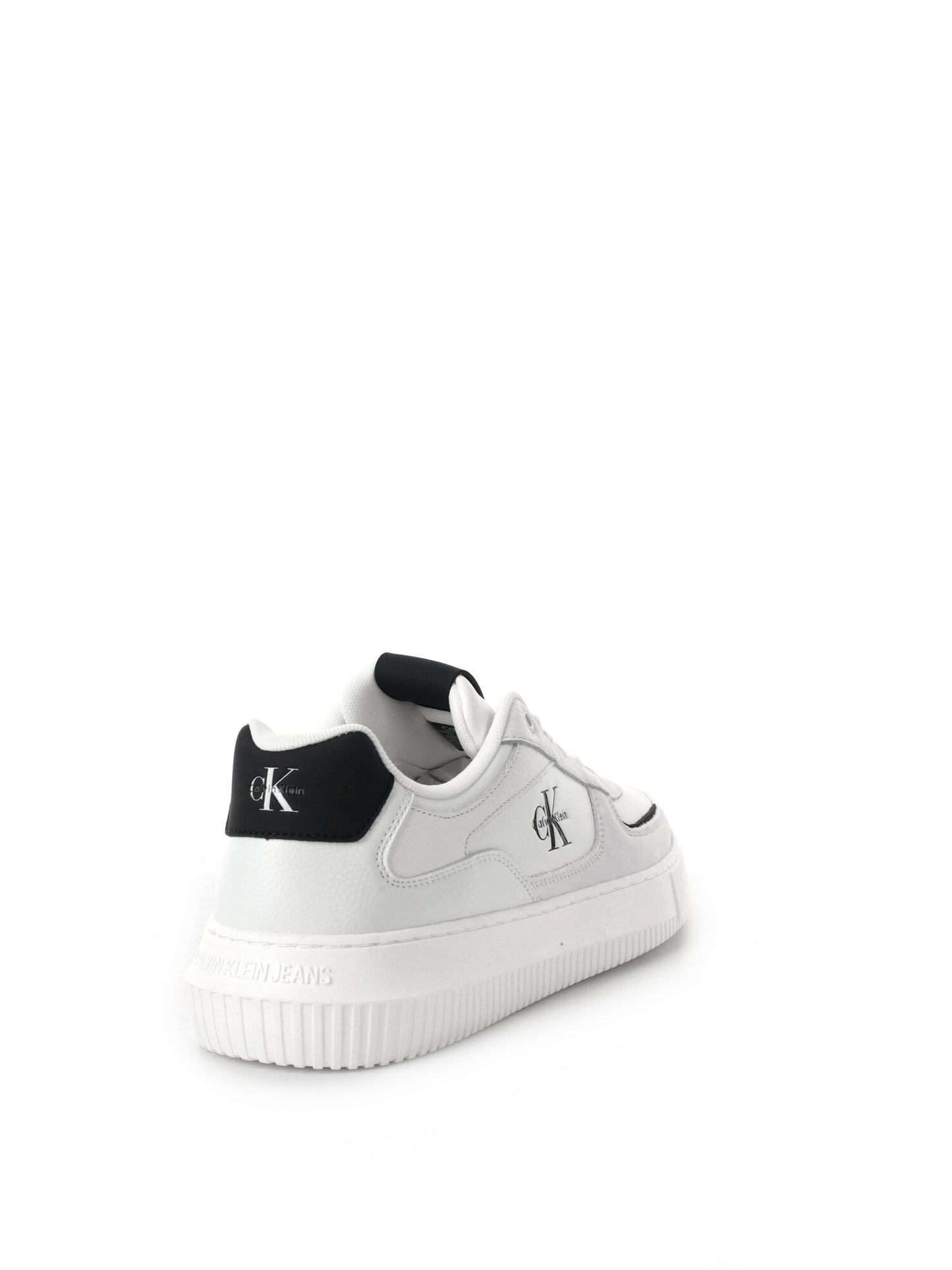 SNEAKER CUNKY CUPSOLE IN PELLE E NABUK CALVIN KLEIN DA UOMO BIANCO