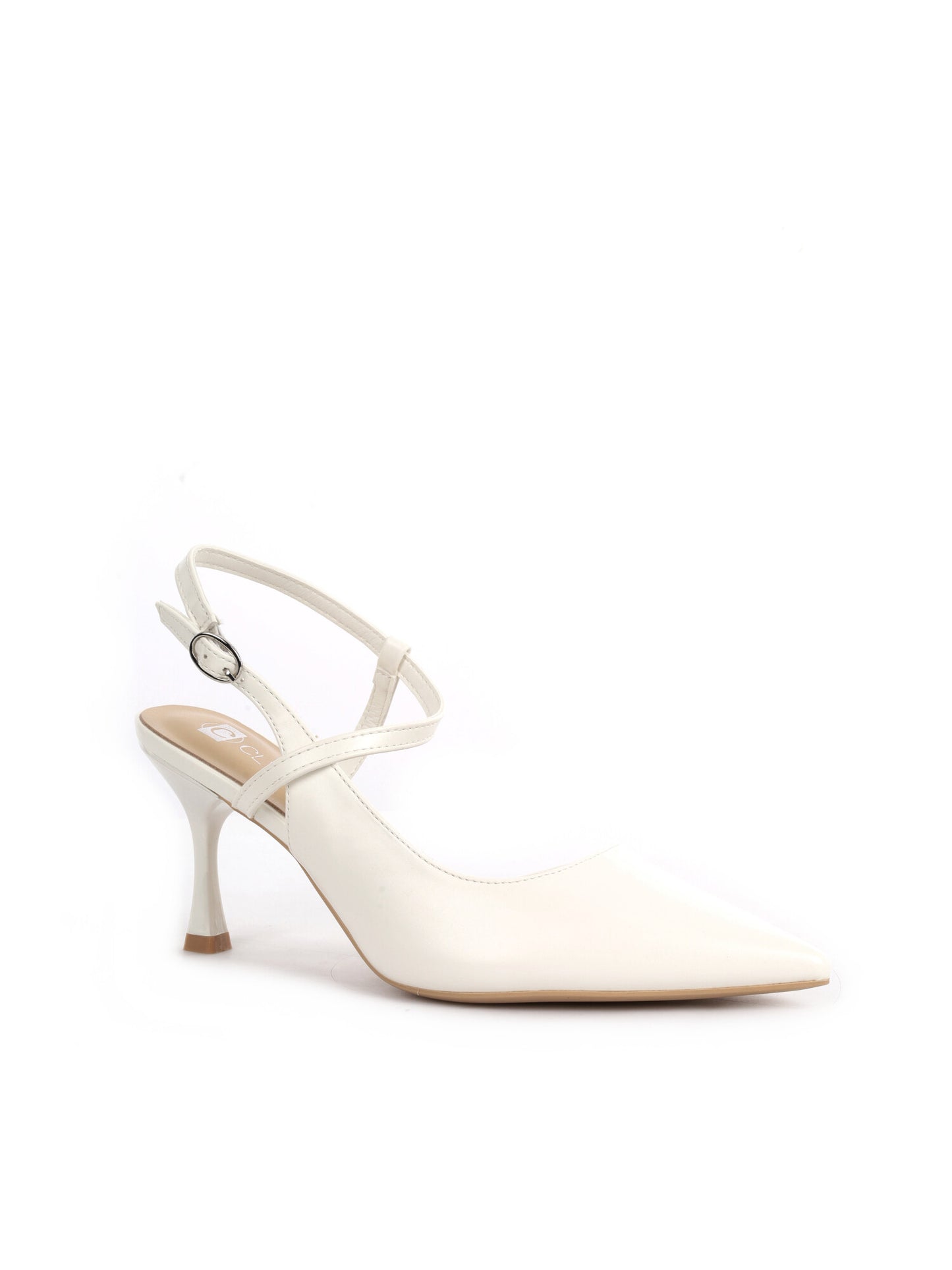 Décolleté Clyo' da donna, eleganza classica in bianco