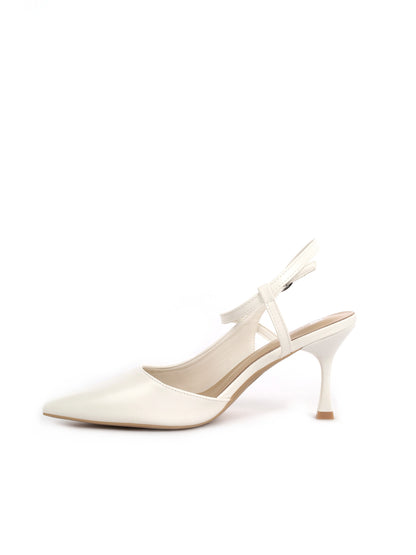 Décolleté Clyo' da donna, eleganza classica in bianco