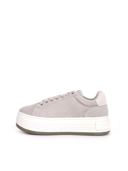 SNEAKERS BOLD PLATFORM CALVIN KLEIN JEANS DA DONNA GRIGIO CHIARO