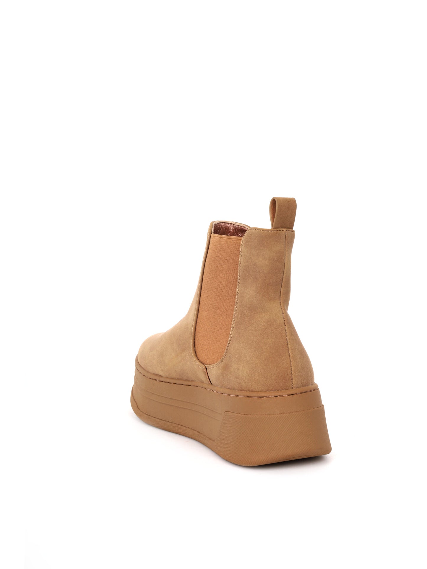 STIVALETTI CHELSEA CON PLATFORM ALVIERO MARTINI 1^ CLASSE DA DONNA TAUPE