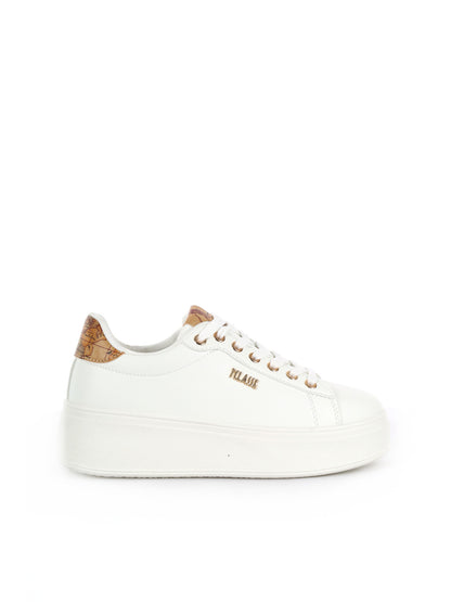 SNEAKERS STRINGATA ALVIERO MARTINI 1^ CLASSE DA DONNA BIANCO