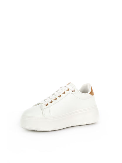 SNEAKERS STRINGATA ALVIERO MARTINI 1^ CLASSE DA DONNA BIANCO