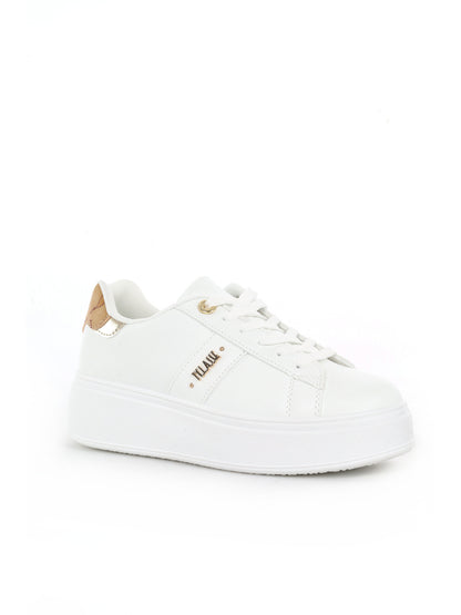 Sneakers donna Alviero Martini Prima Classe bianche con platform