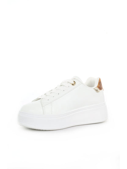 Sneakers donna Alviero Martini Prima Classe bianche con platform
