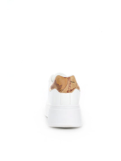 Sneakers donna Alviero Martini Prima Classe bianche con platform