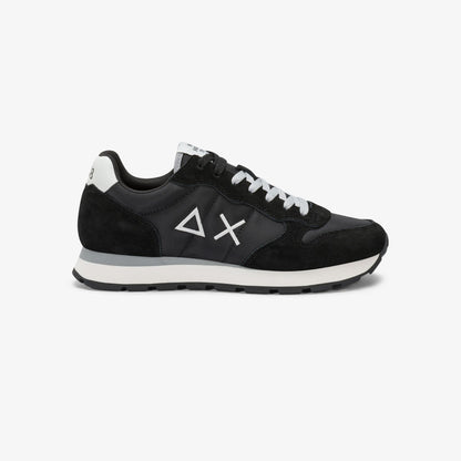Sun68 Tom Solid, sneakers nere da uomo in stile running retrò