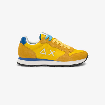 Sun68 Tom Solid, sneakers gialle da uomo dal design innovativo