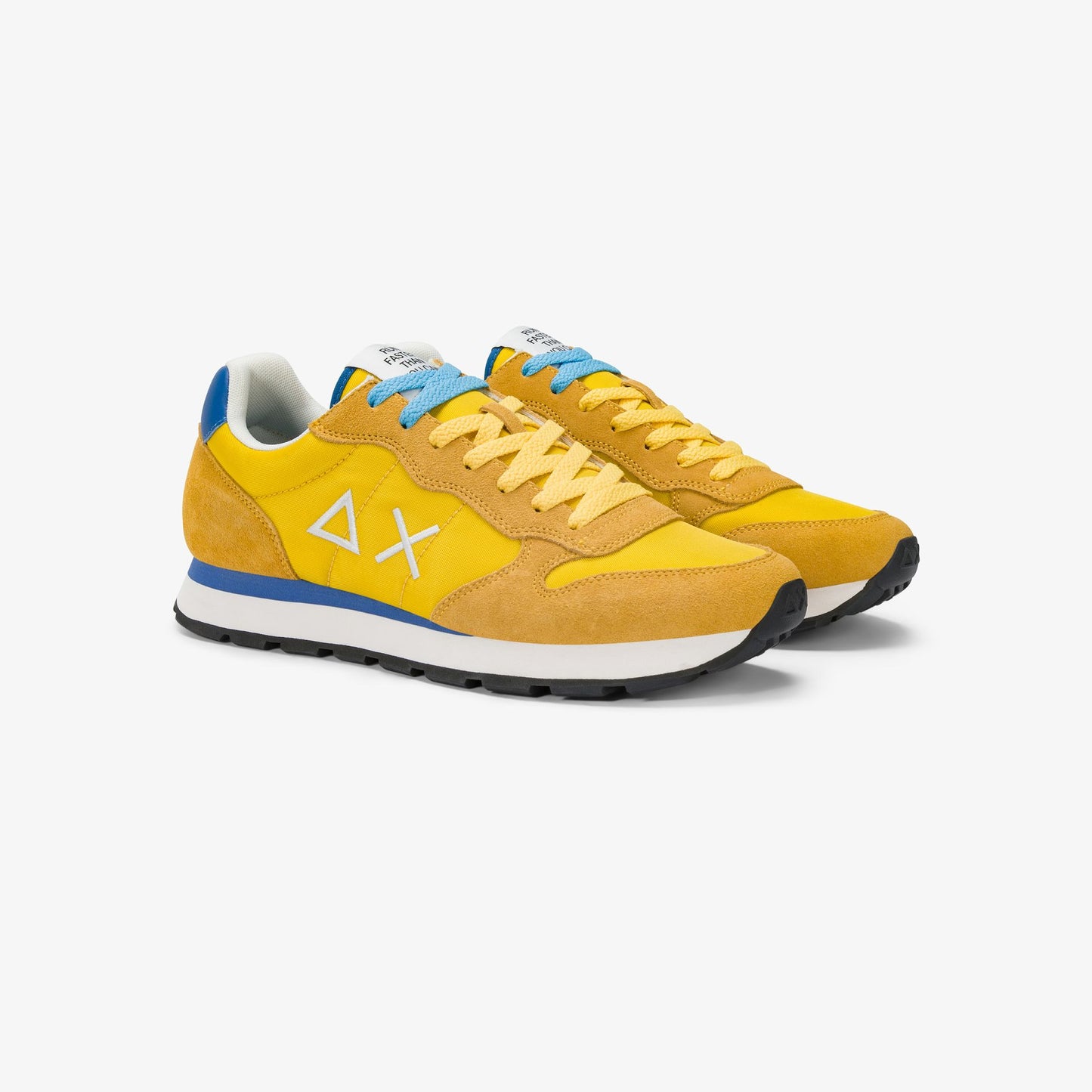 Sun68 Tom Solid, sneakers gialle da uomo dal design innovativo