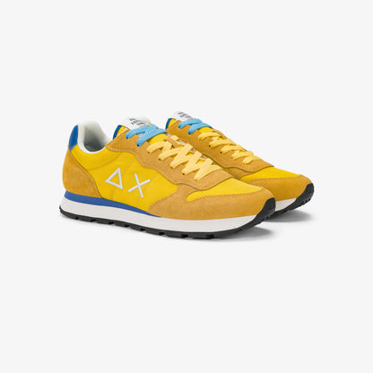 Sun68 Tom Solid, sneakers gialle da uomo dal design innovativo