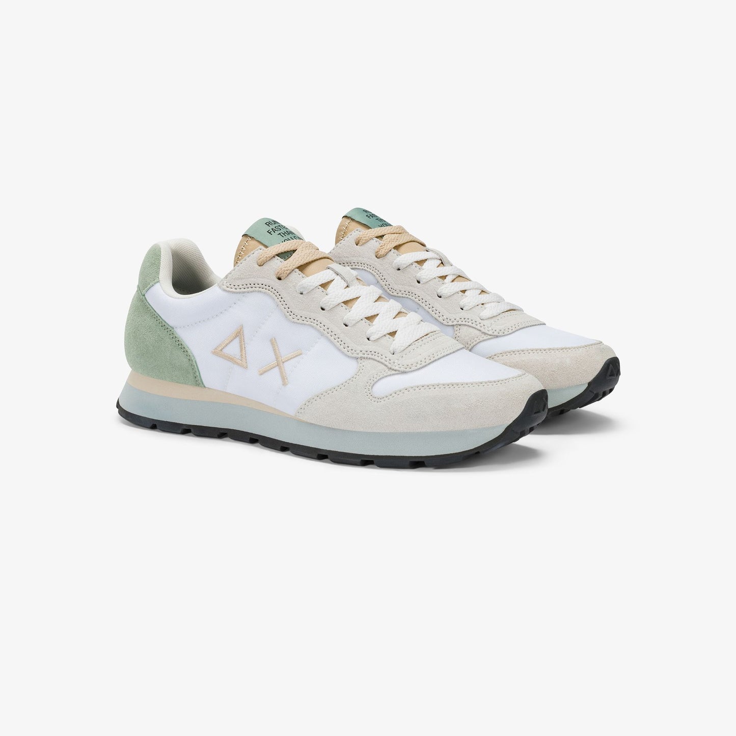 Sun68 Tom Multicolor, sneakers casual da uomo bianche