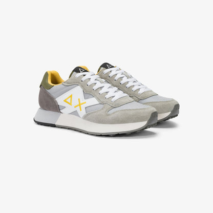 Sun68 Jaki 2.0 Solid, sneakers basse da uomo in grigio