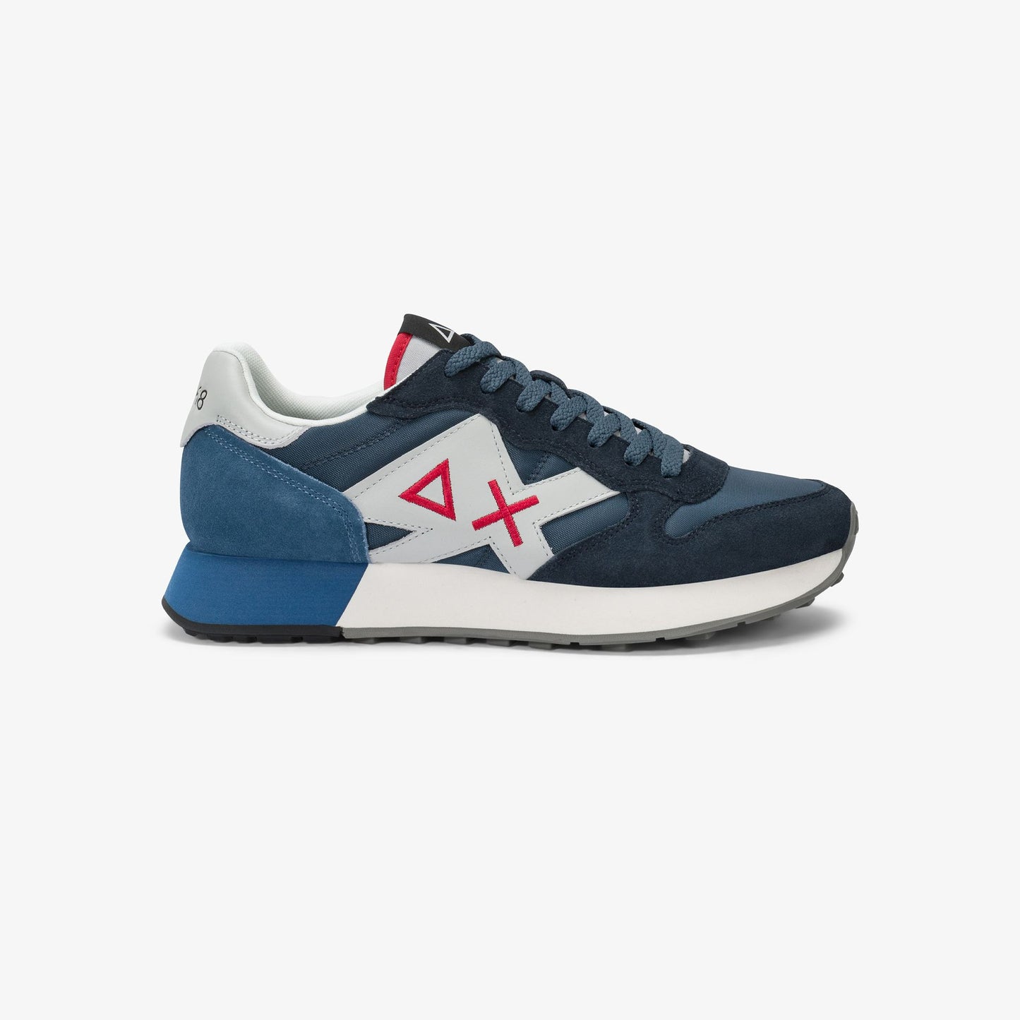 Sun68 Jaki 2.0 Solid, sneaker casual da uomo in blu