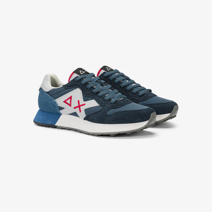 Sun68 Jaki 2.0 Solid, sneaker casual da uomo in blu