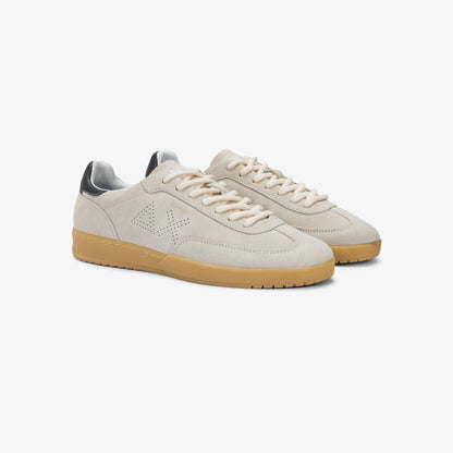Sun68 California Sun, sneakers uomo in suede panna