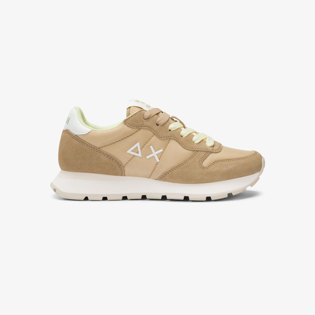 Sun68 Ally Solid, sneakers donna beige dal design leggero e urbano