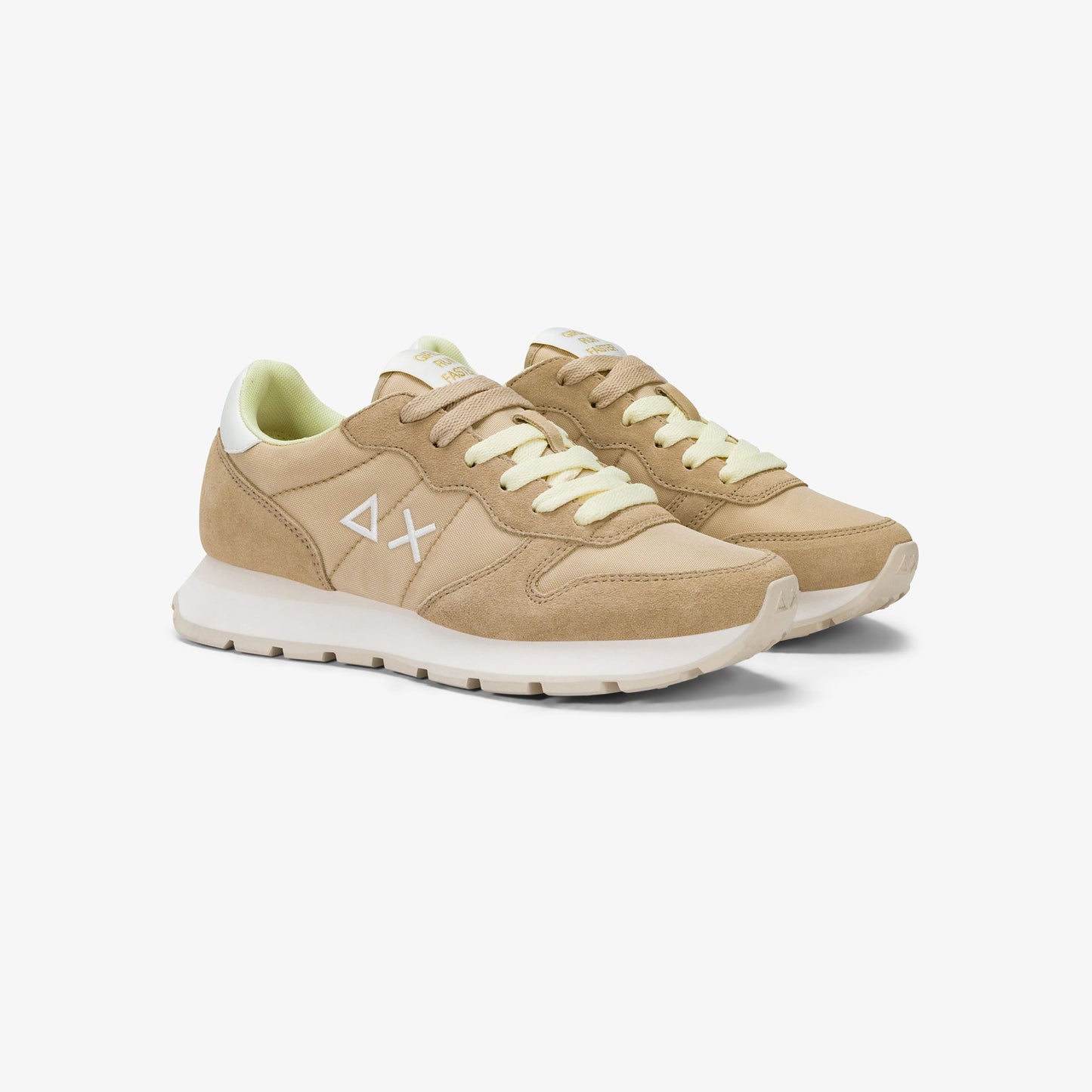 Sun68 Ally Solid, sneakers donna beige dal design leggero e urbano