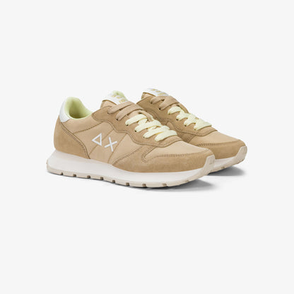 Sun68 Ally Solid, sneakers donna beige dal design leggero e urbano