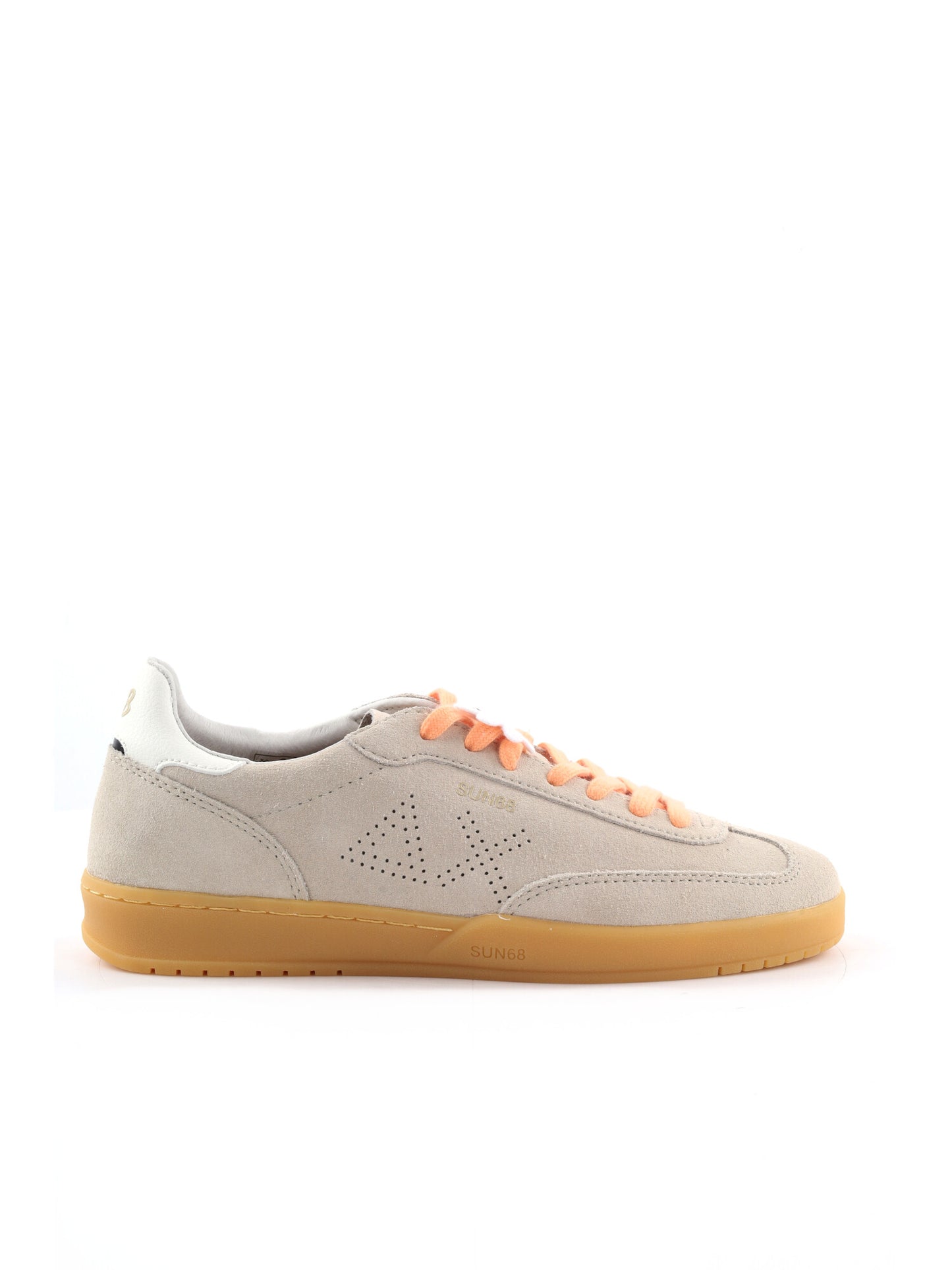 Sun68 California Sun, sneakers da donna in morbido suede beige