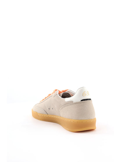Sun68 California Sun, sneakers da donna in morbido suede beige