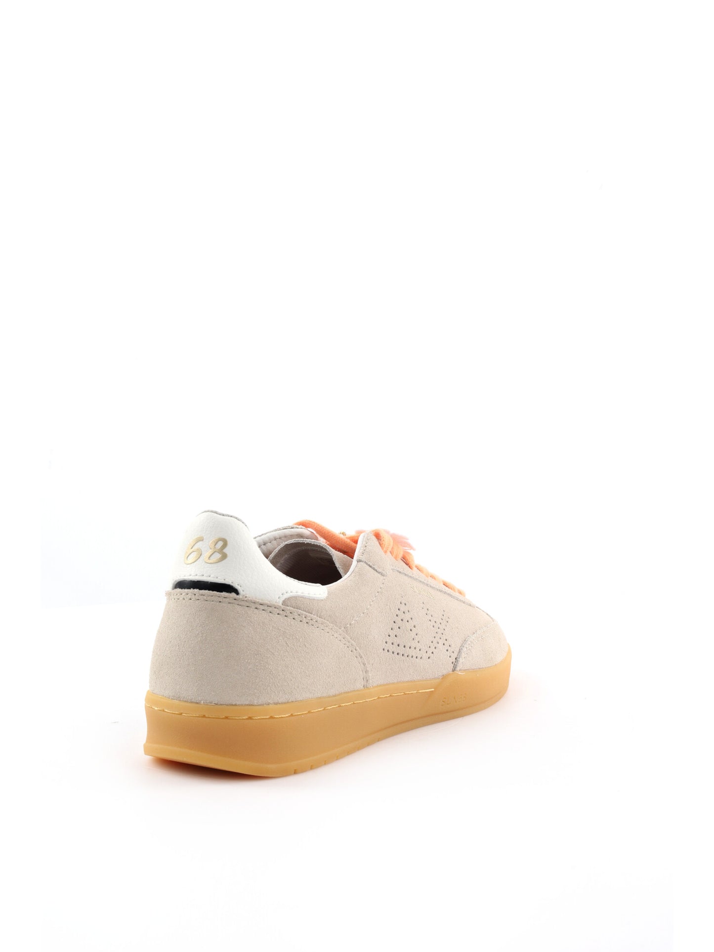 Sun68 California Sun, sneakers da donna in morbido suede beige