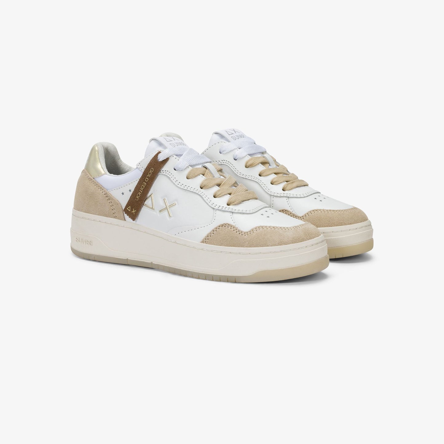 Sun68 Basket Love, sneakers donna multicolore casual