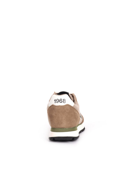 SNEAKER TOM SOLID SUN68 DA UOMO BEIGE