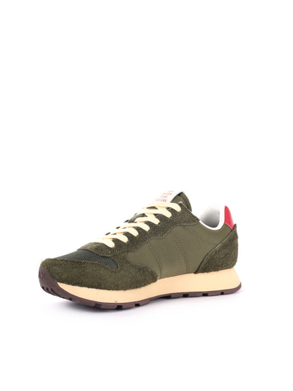 SNEAKER TOM VINTAGE SUN68 DA UOMO VERDE MILITARE